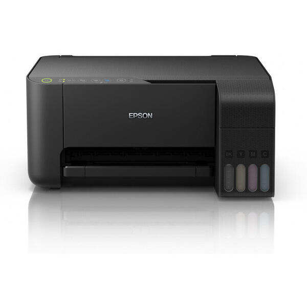 Multifunctionala Epson L3150, Inkjet, CISS, Color, Format A4, Wi-Fi, Panou Gri