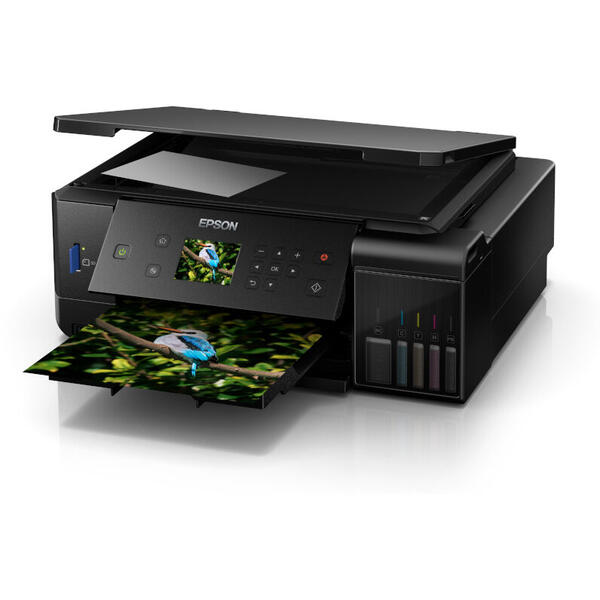 Multifunctionala Epson L7160 Inkjet, CISS, Color, Format A4, Duplex, Wi-Fi