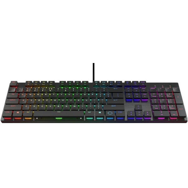 Tastatura gaming Cooler Master SK650 RGB Cherry MX Low Profile Red