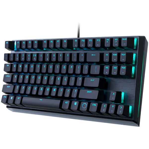 Tastatura gaming Cooler Master MK730 RGB Cherry MX Brown Mecanica