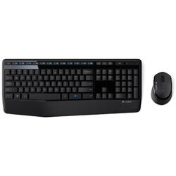 Kit Tastatura si Mouse Logitech Wireless MK345, USB, Black