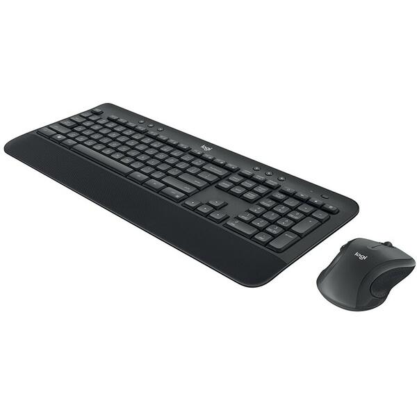 Kit Tastatura si Mouse Logitech Wireless MK545, USB, Black