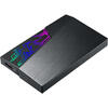 Hard Disk Extern Asus FX, 2TB, USB 3.1, Aura Sync RGB