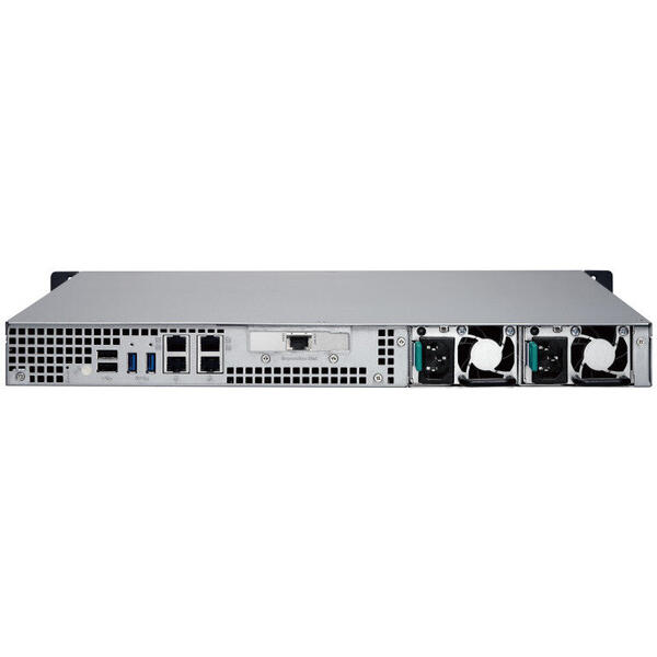 NAS Qnap TS-463XU-RP, AMD G-Series GX-420MC Quad-Core, 4 GB DDR4, 4x HDD, 5x USB, 4x LAN