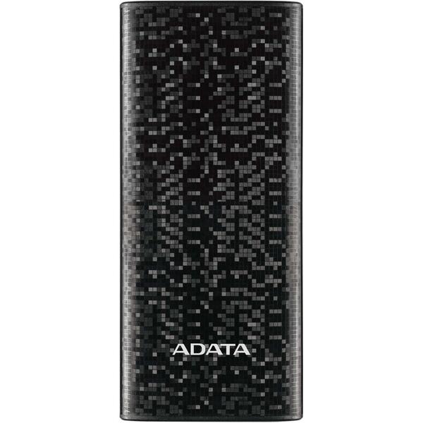 Baterie externa A-DATA P10000, 10000mAh, 2x USB, Black