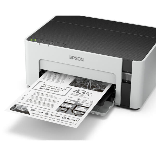 Imprimanta cu jet Epson M1120, Inkjet, Monocrom, Format A4, Wi-Fi