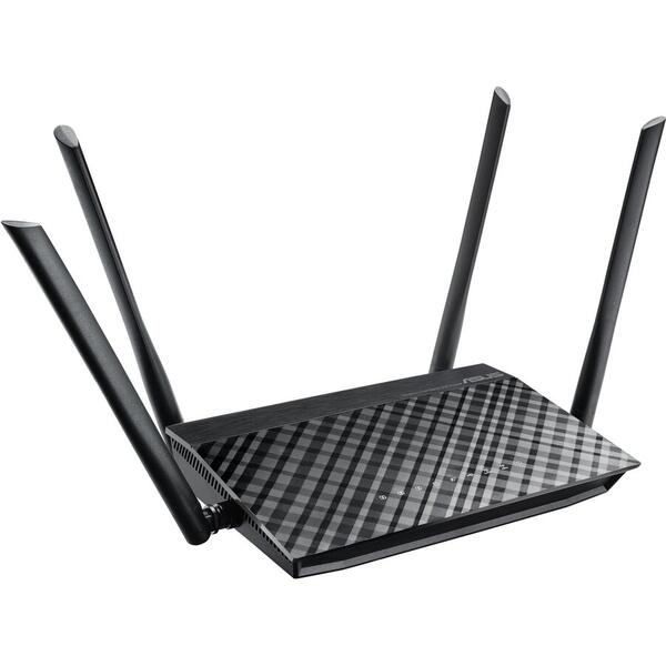 Router Wireless Asus RT-AC1200GU, 4x LAN, 1x WAN