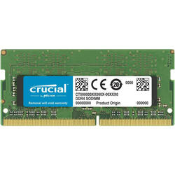 Memorie Notebook Crucial 4GB, DDR4, 2666MHz, CL19, 1.2v