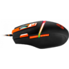 Mouse gaming Canyon Sulaco RGB, USB, Black-Orange