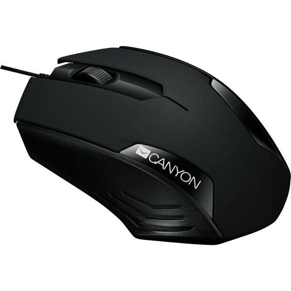 Mouse Canyon CNE-CMS02B, USB, Black