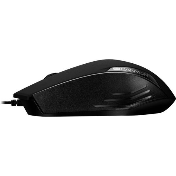 Mouse Canyon CNE-CMS02B, USB, Black