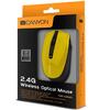 Mouse Canyon CNS-CMSW5, USB Wireless, Yellow-Black