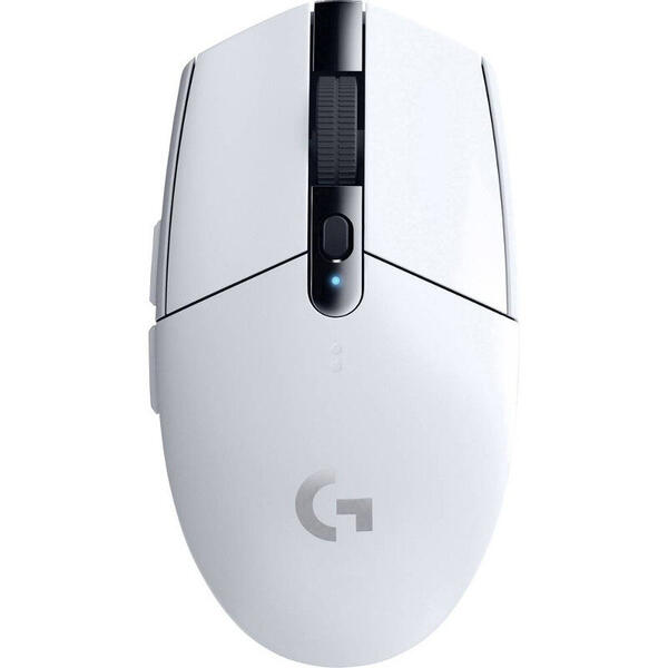 Mouse gaming Logitech G305 Lightspeed, USB Wireless, White