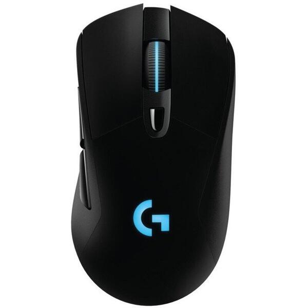 Mouse gaming Logitech G703 HERO Lightspeed, USB Wireless, Black