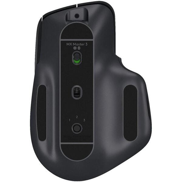 Mouse Logitech MX Master 3, USB/Bluetooth, Black