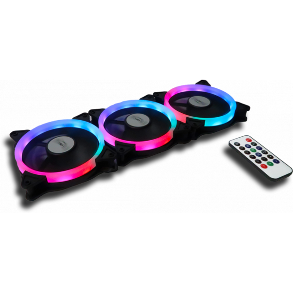 Ventilator PC Floston AURORA RGB 3 fan kit, 120mm