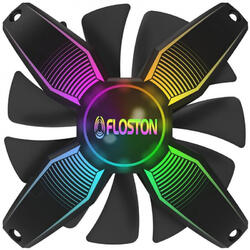 Ventilator PC Floston Frameless Gaming RGB, 120mm