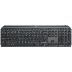 Wireless MX Keys Plus, White LED, USB, Layout US, Graphite