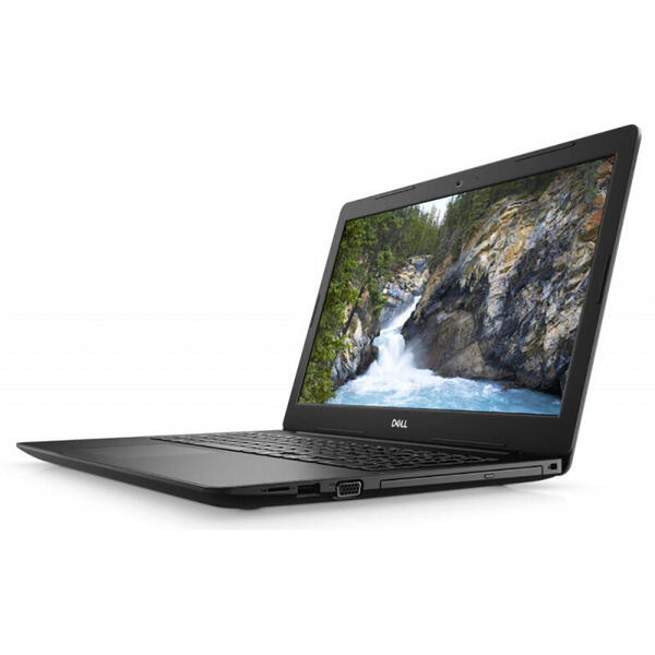 Laptop Dell Vostro 3590, Intel Core i7-10510U, 15.6inch FHD, 8GB DDR4, 256GB SSD, AMD Radeon 610 2GB, Linux, Black, 3Yr CIS