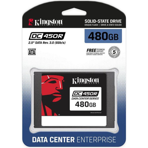 SSD Kingston DC450R 480GB SATA-III 2.5 inch