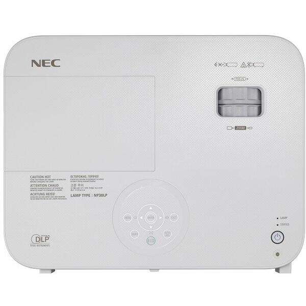 Videoproiector NEC M403H, 4000 ANSI, FHD, White