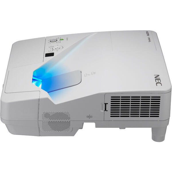 Videoproiector NEC UM301W, 3000 ANSI, WXGA, White