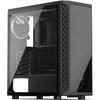 Carcasa Silentium PC Signum SG1X TG RGB, Tempered Glass, MiddleTower, Fara sursa, Negru