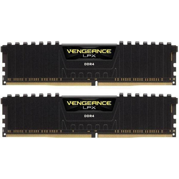 Memorie Corsair Vengeance LPX Black 32GB DDR4 3600MHz CL18 Dual Channel Kit