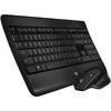Kit Tastatura si Mouse Logitech MX900 wireless Black