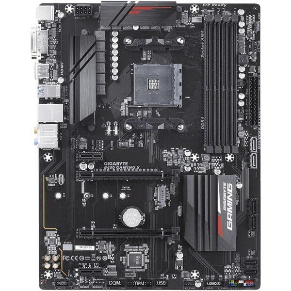 Placa de baza Gigabyte B450 Gaming X, Socket AM4, ATX