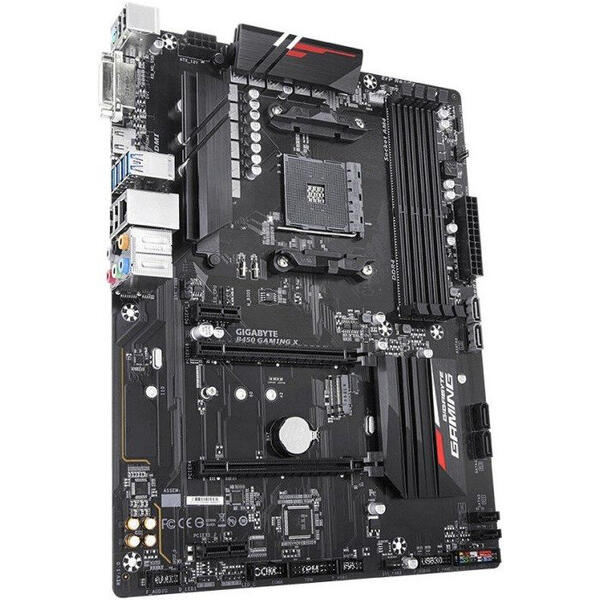 Placa de baza Gigabyte B450 Gaming X, Socket AM4, ATX