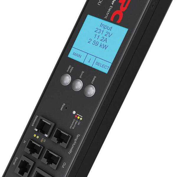 PDU APC 2G contorizat, 32A, 230V, 36x C13 & 6x C19, Lungime cablu 3m, Negru