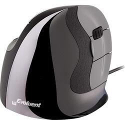Mouse Evoluent VerticalMouse D Small, USB, Negru