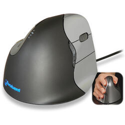 Mouse Evoluent VerticalMouse 4 Right, USB, Negru