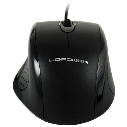 Mouse LC-Power M710B, USB, Black