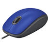 Mouse Logitech M110 Silent, USB, Blue