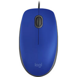 Mouse Logitech M110 Silent, USB, Blue