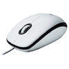 Mouse Logitech M100, USB, White