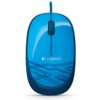 Mouse Logitech M105, USB, Blue