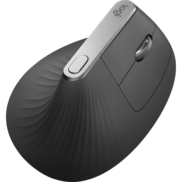Mouse Logitech MX Vertical Advanced, USB Wireless, Black