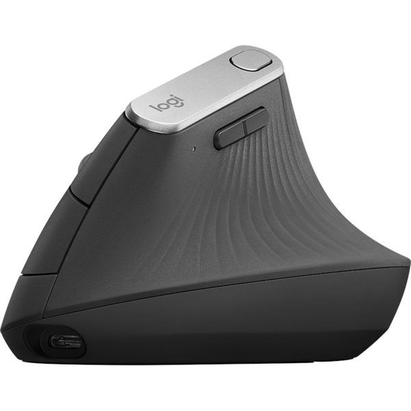 Mouse Logitech MX Vertical Advanced, USB Wireless, Black