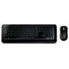 Kit Tastatura si Mouse Microsoft Wireless Desktop 850, USB, Black