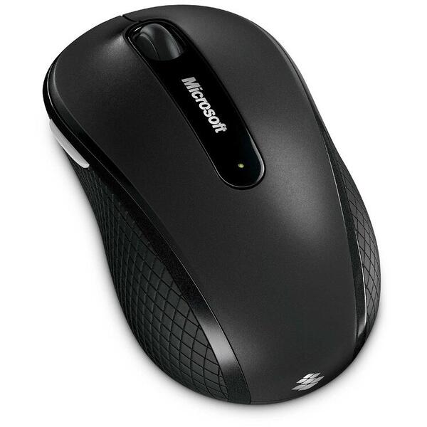 Mouse Microsoft Mobile 4000, Wireless, USB, Black