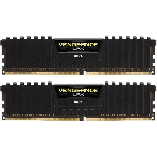 Memorie Corsair Vengeance LPX Black 32GB DDR4 3200MHz CL16 Dual Channel Kit