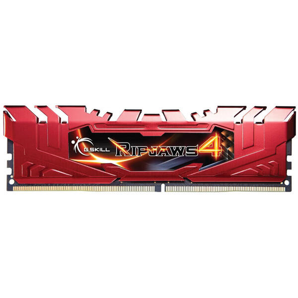 Memorie G.Skill Ripjaws 4 16GB DDR4 2666MHz CL15 1.2v Quad Channel Kit