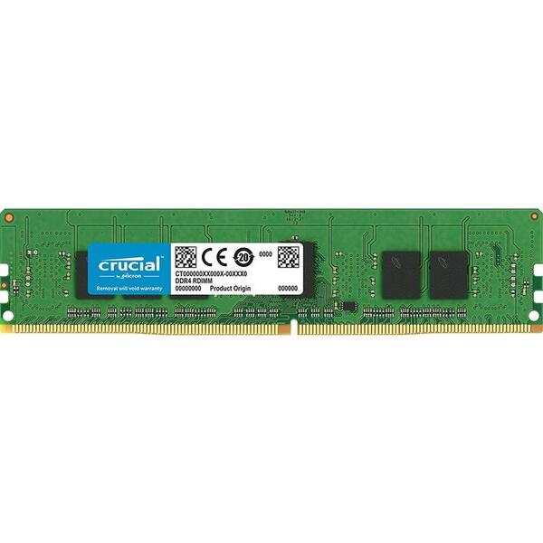 Memorie server Crucial ECC RDIMM DDR4 4GB 2666MHz CL19 1.2v Single Ranked x8