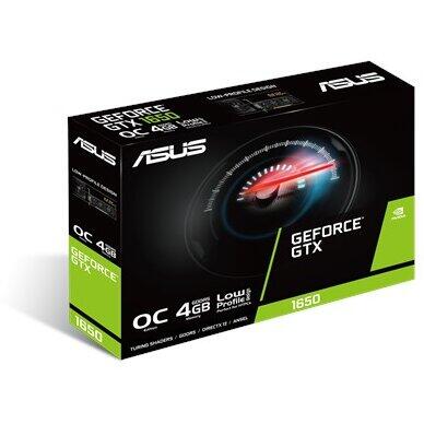 Placa video Asus GeForce GTX 1650 4GB GDDR5 Low Profile OC PCIE 128-bit