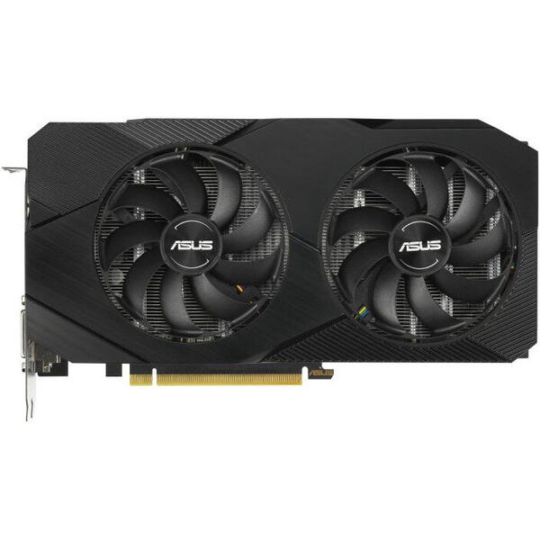 Placa video Asus GeForce GTX 1660 Dual EVO O6G 6GB GDDR5 192-bit