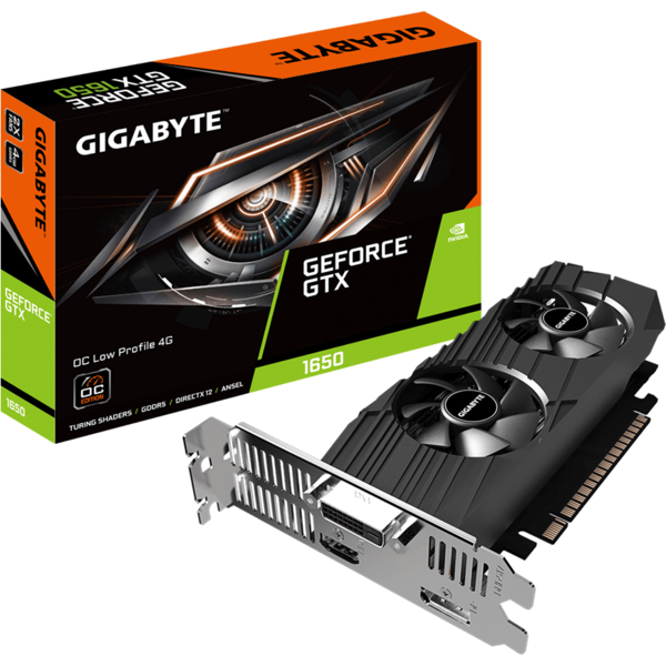 Placa video Gigabyte GeForce GTX 1650 LP OC 4GB GDDR5 128-bit