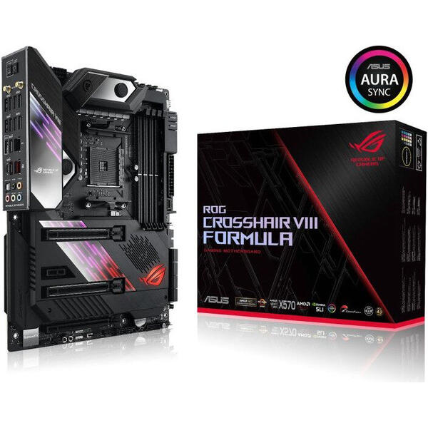 Placa de baza Asus X570 ROG CROSSHAIR VIII FORMULA, AM4, ATX